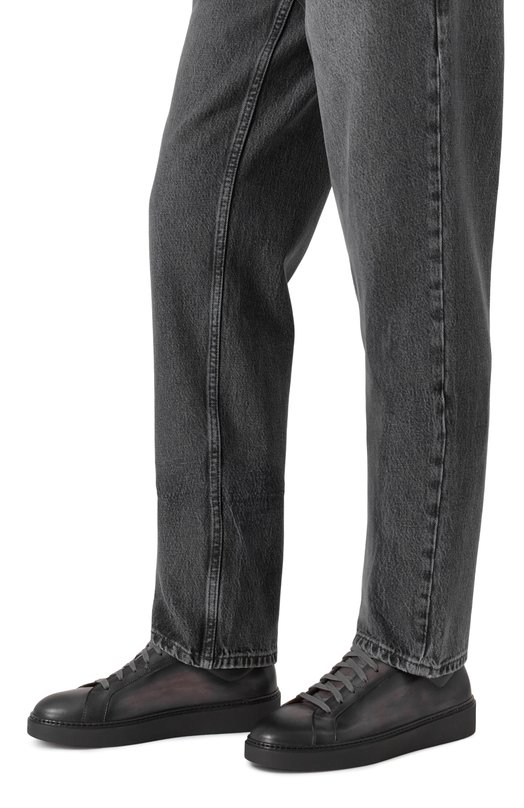 Кожаные кеды Magnanni 24720/B0WEN Серый  24720/B0WEN Фото 3