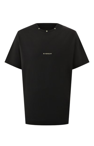 Мужская хлопковая футболка GIVENCHY, арт. BM71JA3YN2