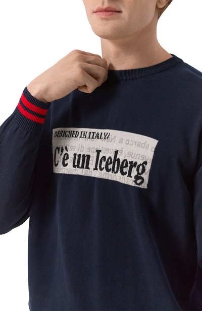 Хлопковый джемпер ICEBERG, арт. A013/7604, фото 5