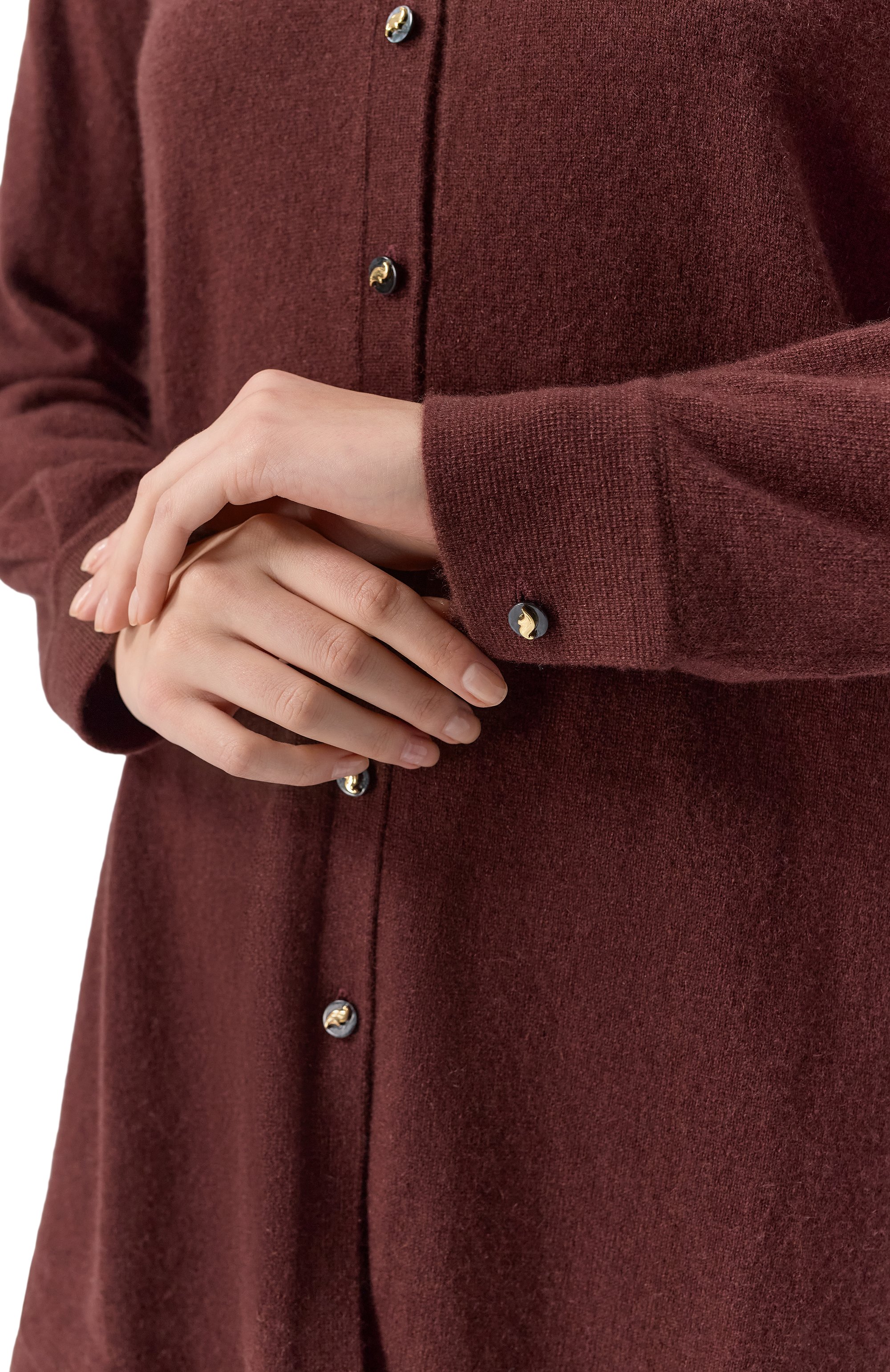 Кашемировый кардиган ХОХЛОМА Х АЛЕНА АХМАДУЛЛИНА, арт. WKJ2321, фото 5