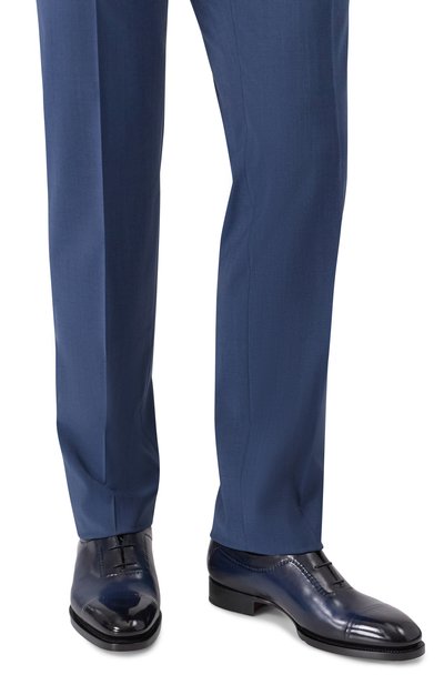 Кожаные оксфорды zephir SANTONI, арт. MLAG19206DD3HWVE, фото 3