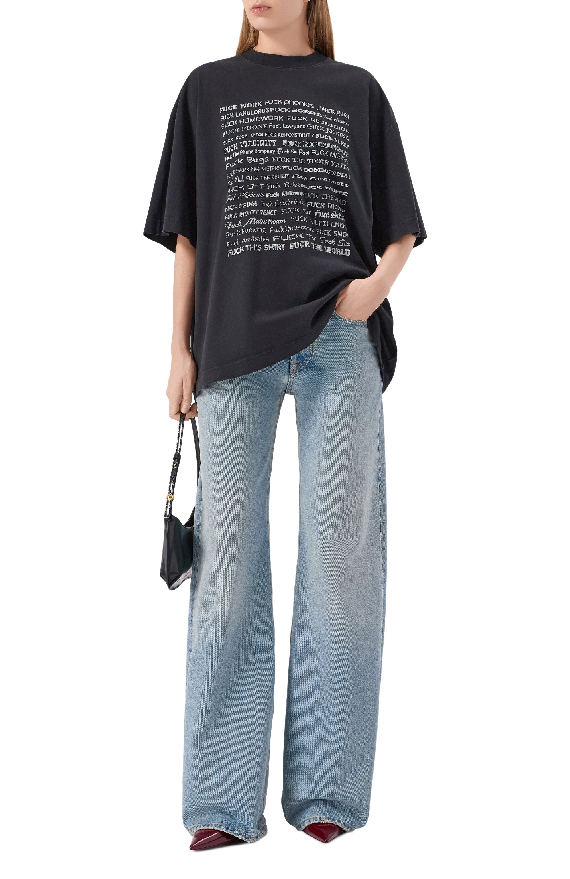 Хлопковая футболка VETEMENTS, арт. ME76TR212BX/1200 LIGHT JERSEY, фото 5