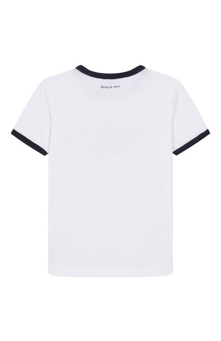 Хлопковая футболка SPORTY AND RICH, арт. T0056620010WH01