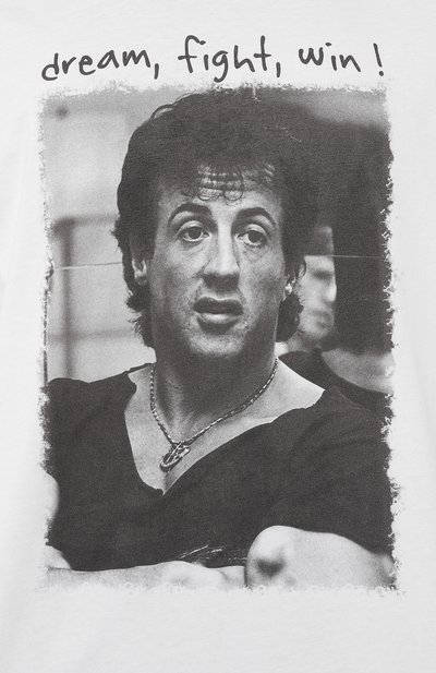 Хлопковая футболка BISIBIGLIO, арт. STALL0NE FIGHT WIN, фото 5