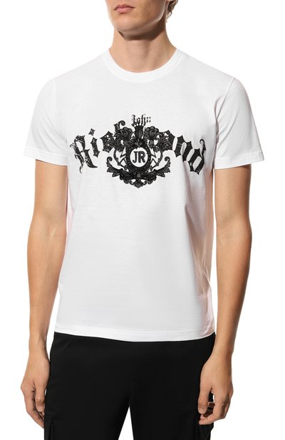 Хлопковая футболка JOHN RICHMOND, арт. RMA22099TS, фото 3