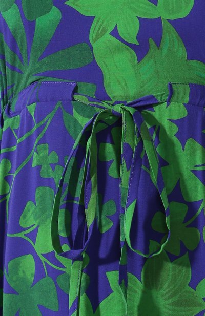 Платье с принтом PIETRO BRUNELLI зеленого цвета по цене 29100 руб., арт. AS1512/VI0058, фото 5 Платье с принтом PIETRO BRUNELLI, арт. AS1512/VI0058, фото 5