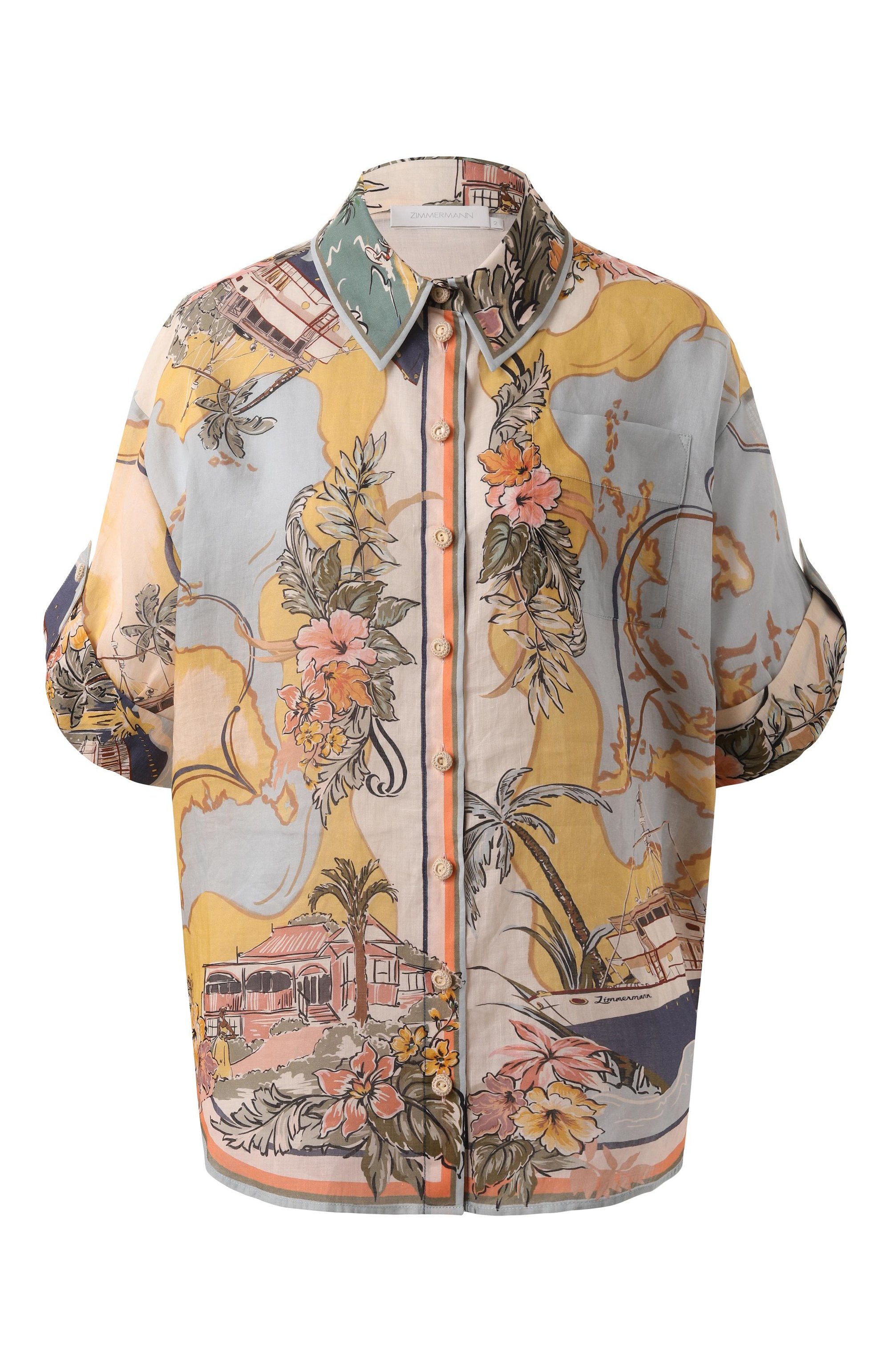Рубашка ZIMMERMANN, арт. 1785TRS253, фото 1
