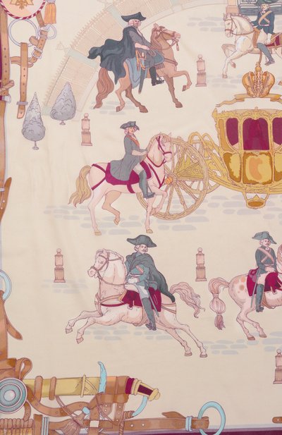 Шелковый платок царский выезд GOURJI, арт. 91169037/62172, фото 4