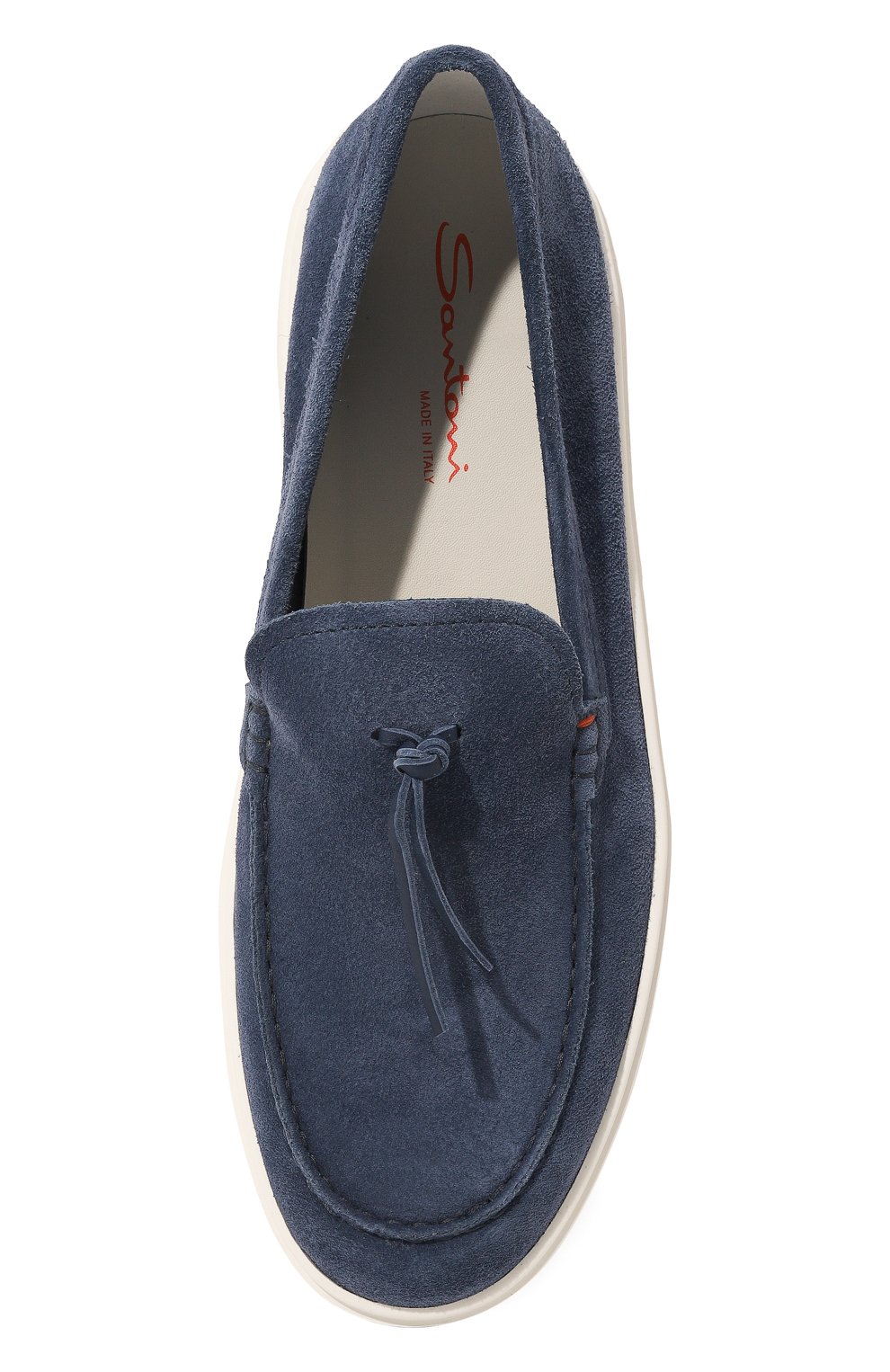Замшевые слипоны SANTONI, арт. MBCD21439BARCSB5E82, фото 6