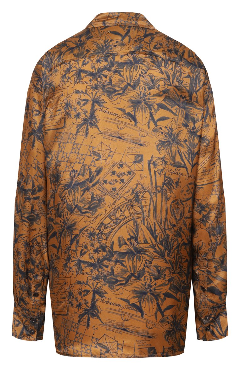 Атласная рубашка GOLDEN GOOSE DELUXE BRAND, арт. GWP00820.P000829, фото 2