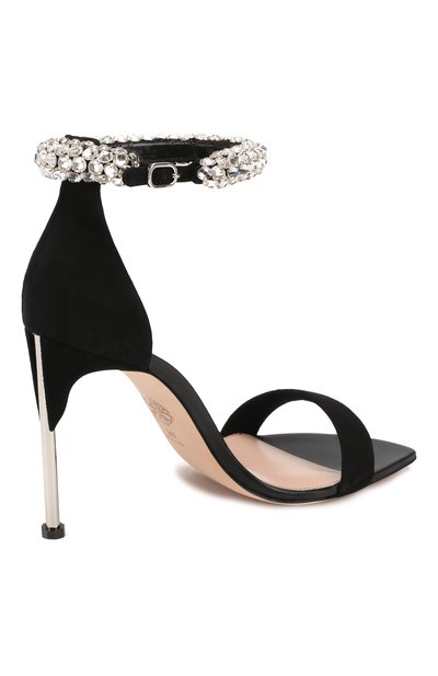 Замшевые босоножки ALEXANDER MCQUEEN, арт. 586437/WHV6B, фото 4