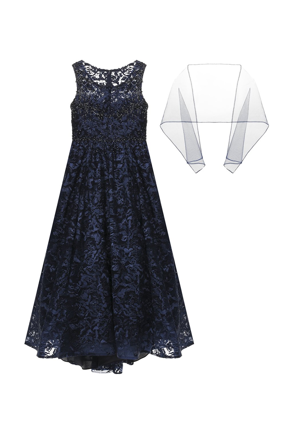 Платье-макси с шарфом CIAO KIDS, арт. CK1712, фото 1