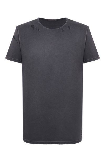 Мужская хлопковая футболка ANN DEMEULEMEESTER, арт. B0013414/FA638