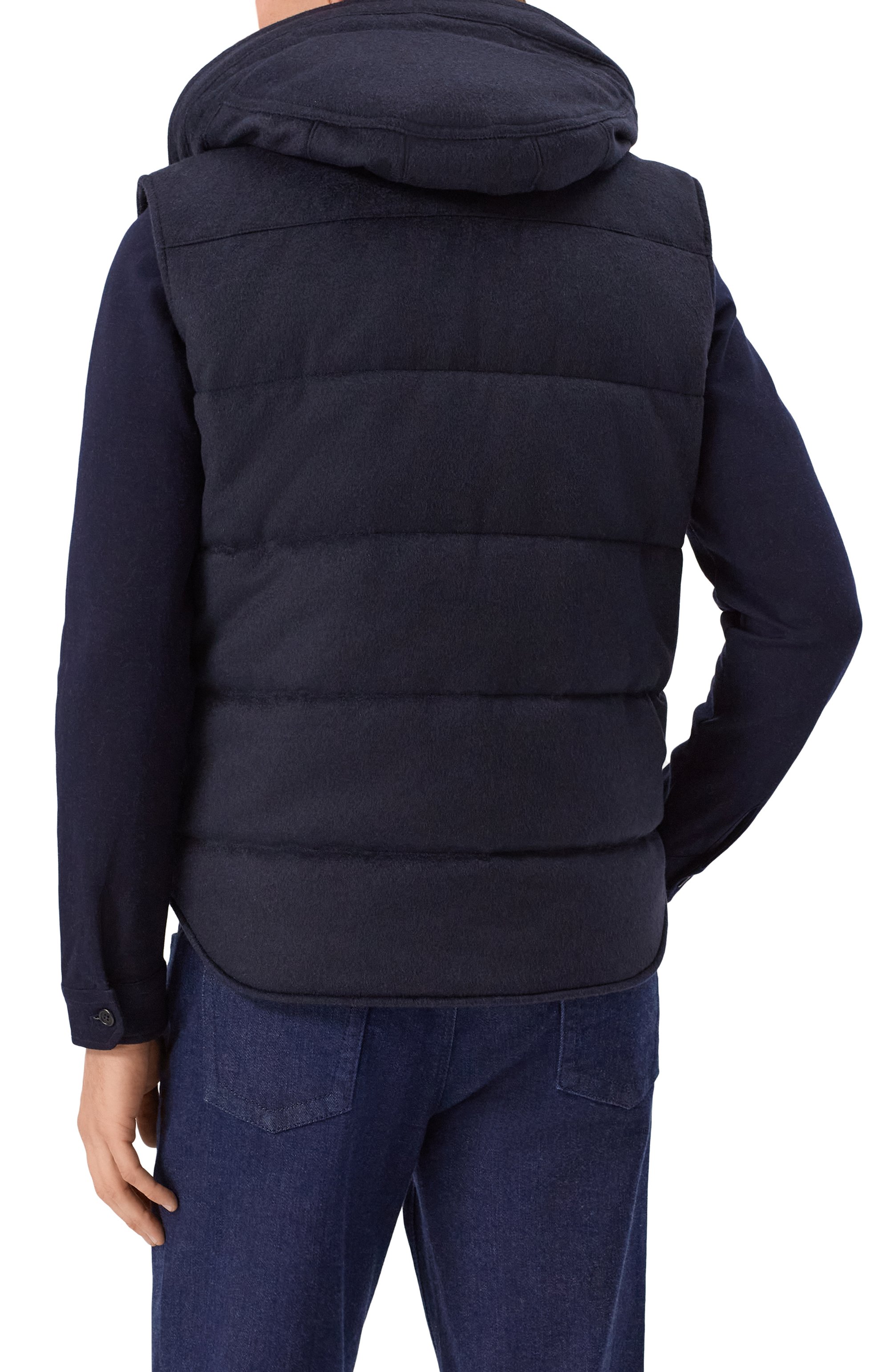 Жилет с подкладкой из нутрии MVST, арт. 22570, фото 4