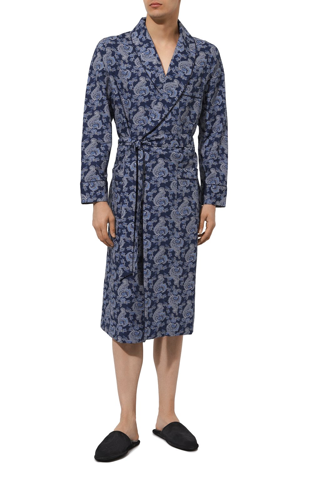 Хлопковый  халат ROBERTO RICETTI, арт. VESTAGLIA R0BE LUNGA/0R03214, фото 2