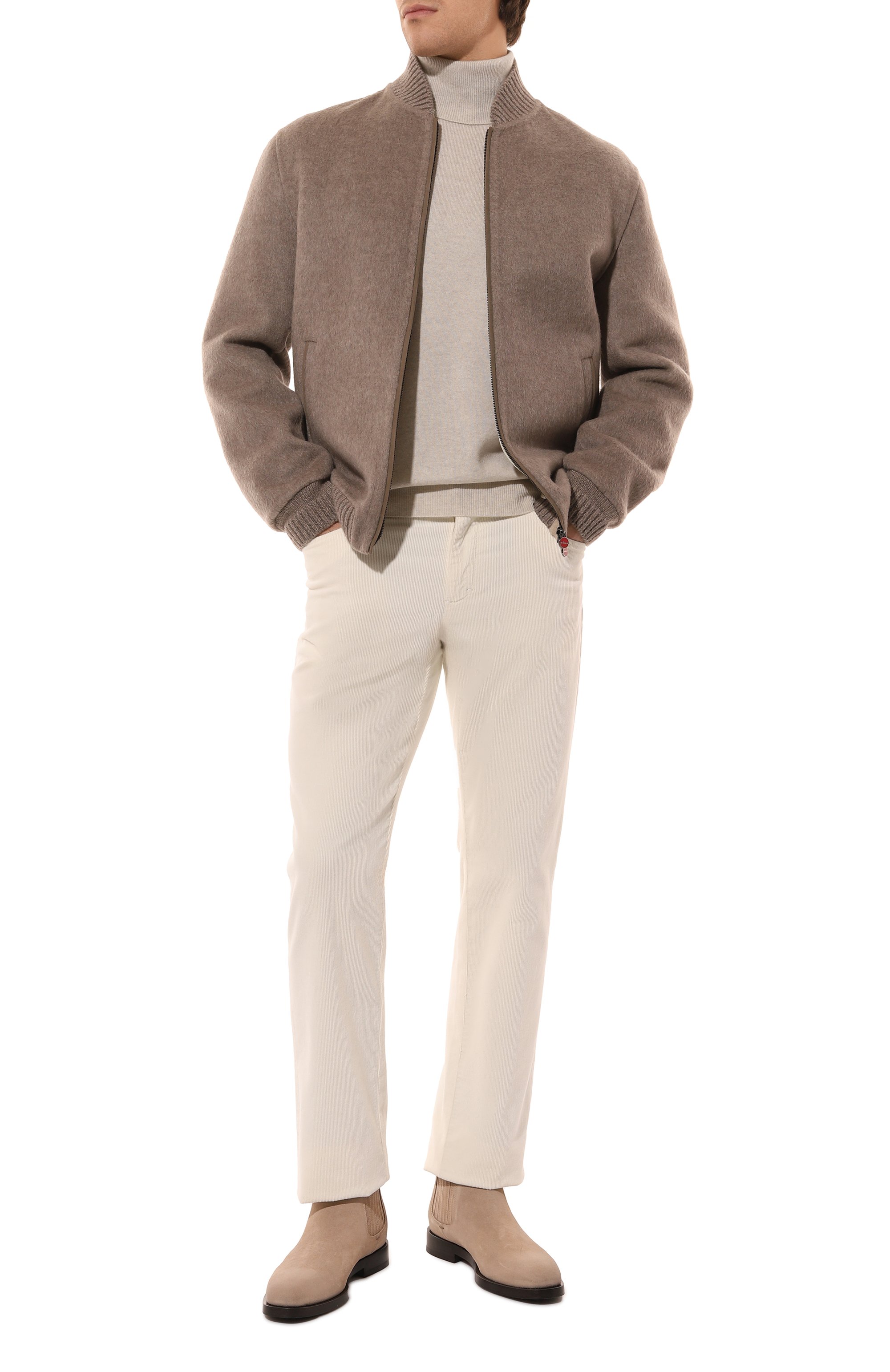 Вельветовые брюки ZILLI, арт. J5T101M0193VUC000, фото 2