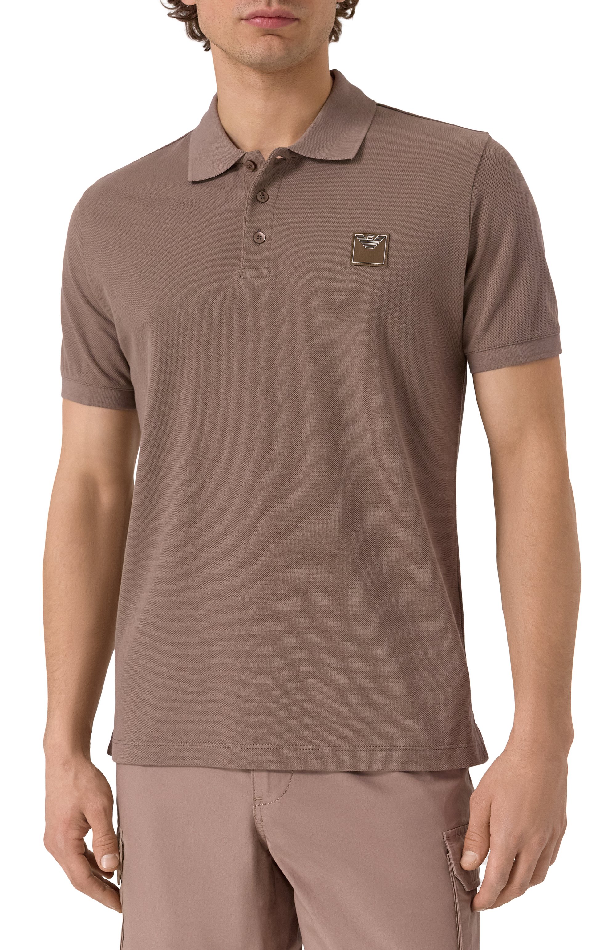 Хлопковое поло EMPORIO ARMANI, арт. EM000571/AF12336, фото 3