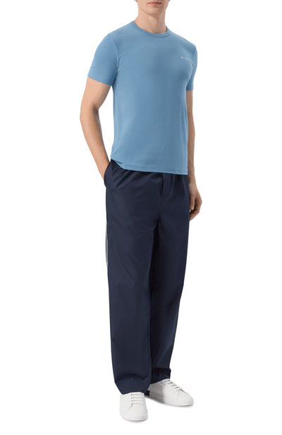 Мужская хлопковая футболка KITON, арт. UNWM008K0263L