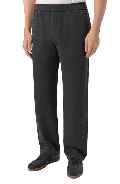 Брюки из хлопка и лиоцелла EMPORIO ARMANI, арт. EM007351/AF13700, фото 3