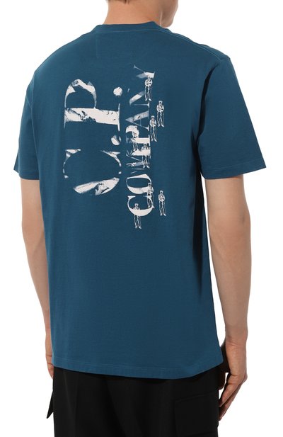 Хлопковая футболка C.P. COMPANY, арт. 16CMTS143A006586W, фото 4