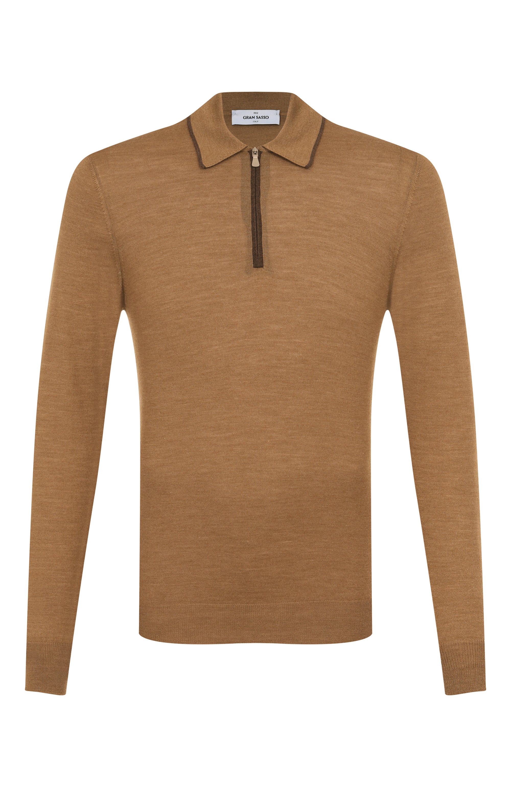 Поло из шерсти и шелка GRAN SASSO, арт. 57146/13125, фото 1