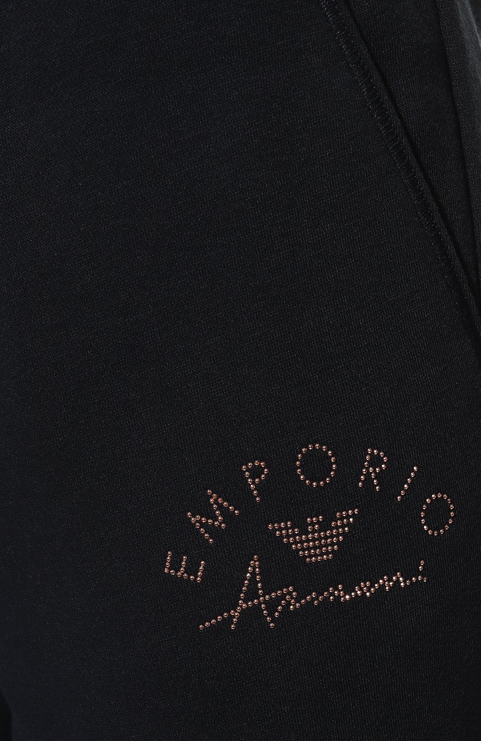 Джоггеры EMPORIO ARMANI темно-синего цвета по цене 7995 руб., арт. 164611/2F256, фото 5 Джоггеры EMPORIO ARMANI, арт. 164611/2F256, фото 5