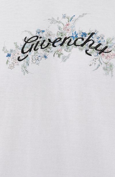 Хлопковая футболка GIVENCHY, арт. BM71JA3YMU, фото 5