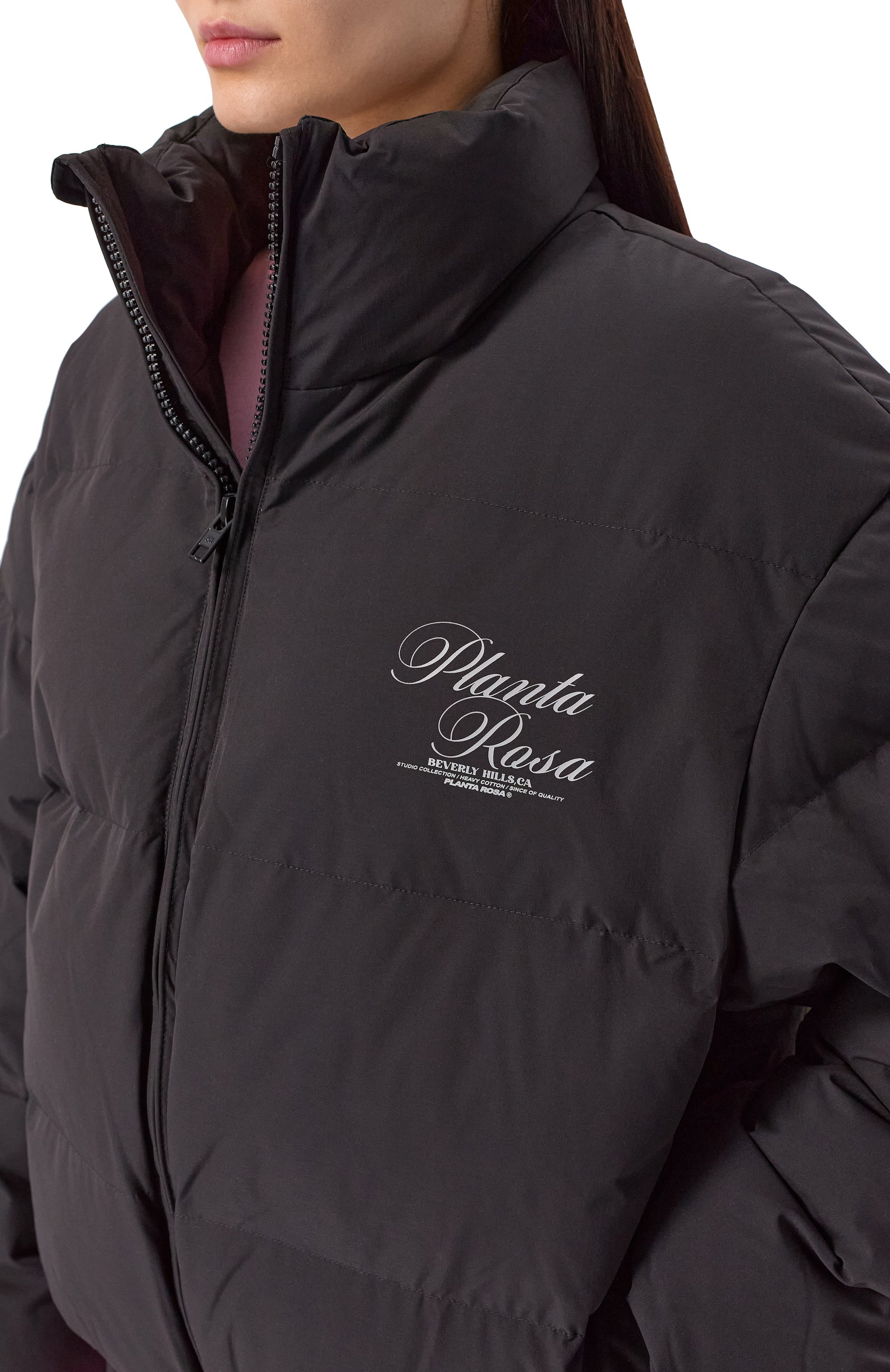 Пуховик PLANTA ROSA черного цвета по цене 56500 руб., арт. PR/DJ555, фото 8 Пуховик PLANTA ROSA, арт. PR/DJ555, фото 8