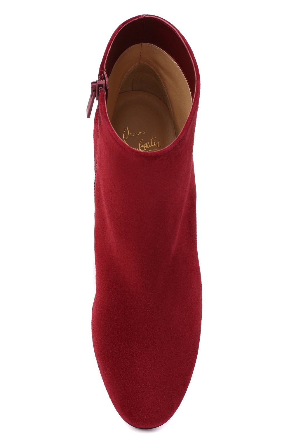 Замшевые ботильоны turela 55 CHRISTIAN LOUBOUTIN, арт. turela 55 veau velours, фото 5