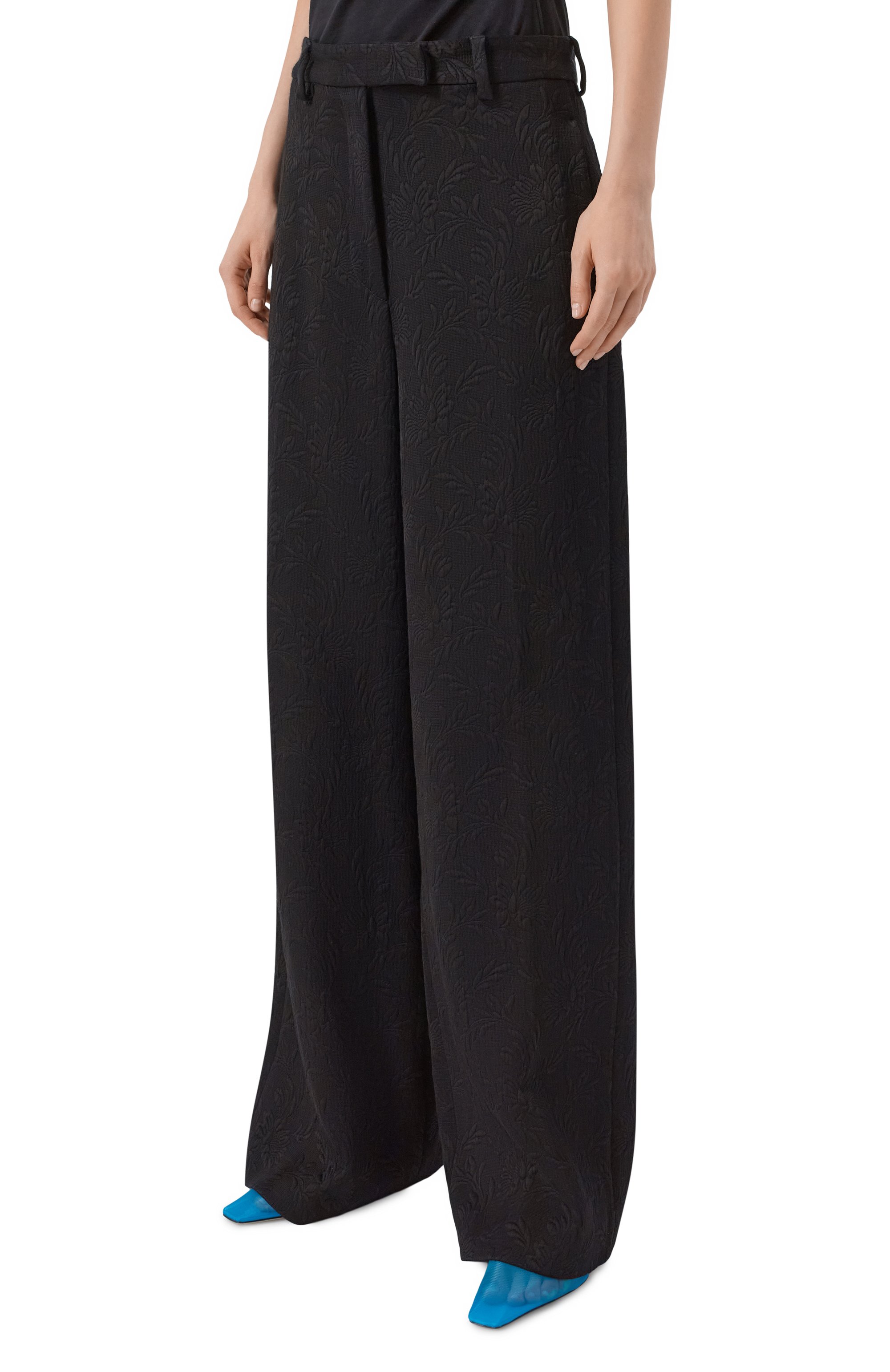 Брюки из вискозы и хлопка DRIES VAN NOTEN, арт. 261-010946/3265, фото 3