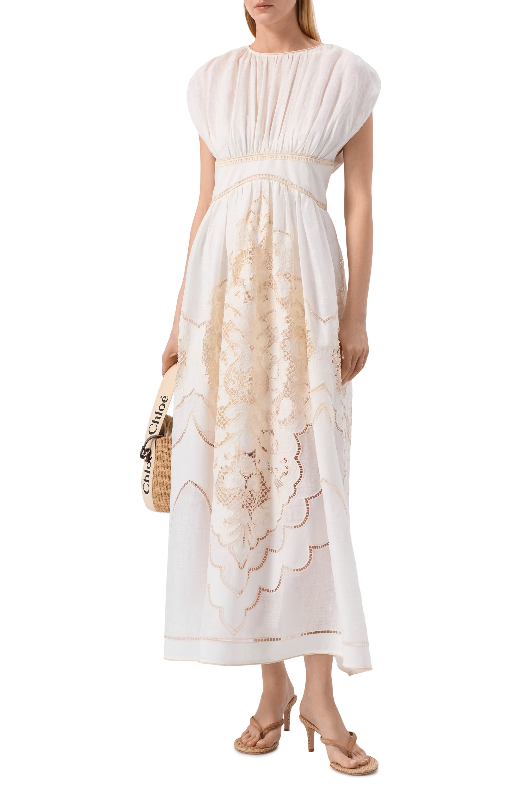 Льняное платье ZIMMERMANN, арт. 5972DRS263, фото 2