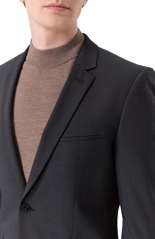 Однобортный пиджак HUGO 50495628 Серый  50495628 Фото 6