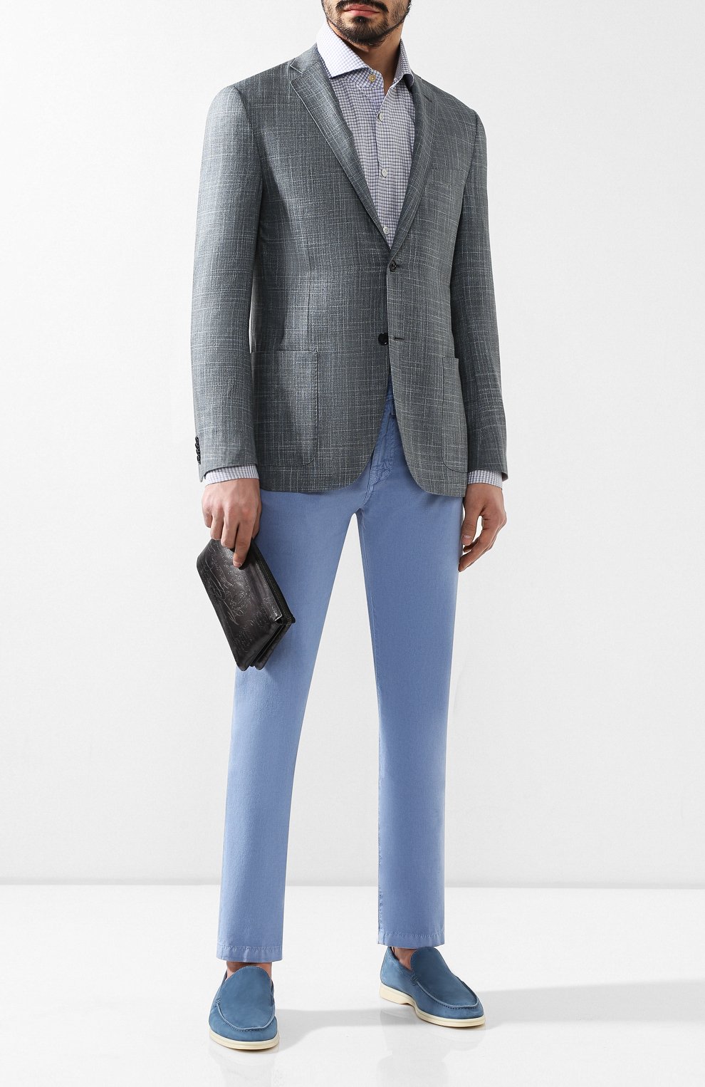 Кожаный клатч BERLUTI, арт. N140152, фото 2