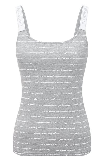 Женская хлопковый топ EMPORIO ARMANI, арт. 164319/1P219