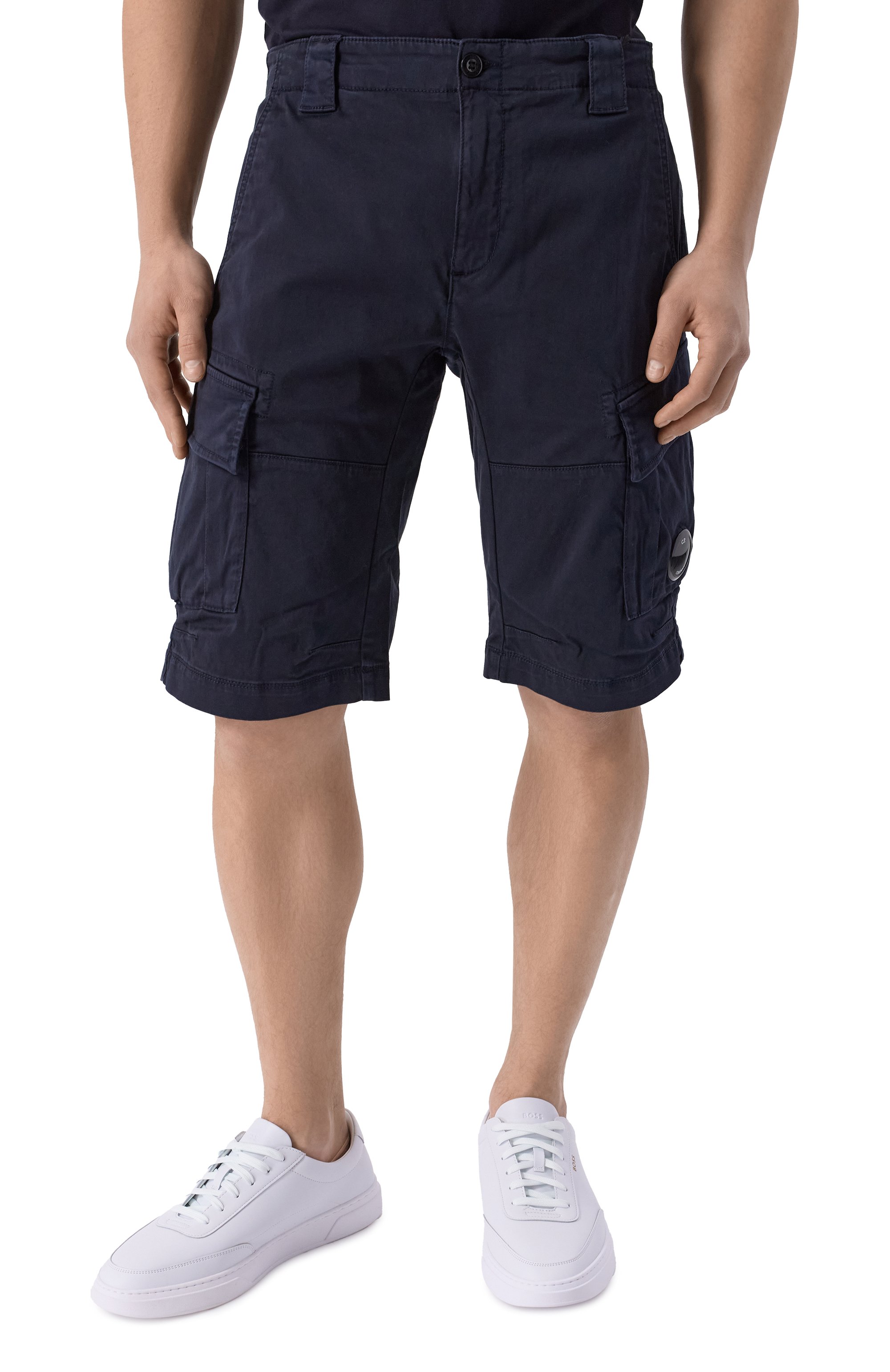 Хлопковые шорты C.P. COMPANY, арт. 18CMBE116A005694G, фото 3