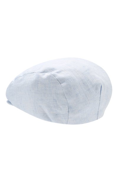 Льняное кепи GREVI голубого цвета по цене 5325 руб., арт. 4311/T692, фото 2 Льняное кепи GREVI, арт. 4311/T692, фото 2