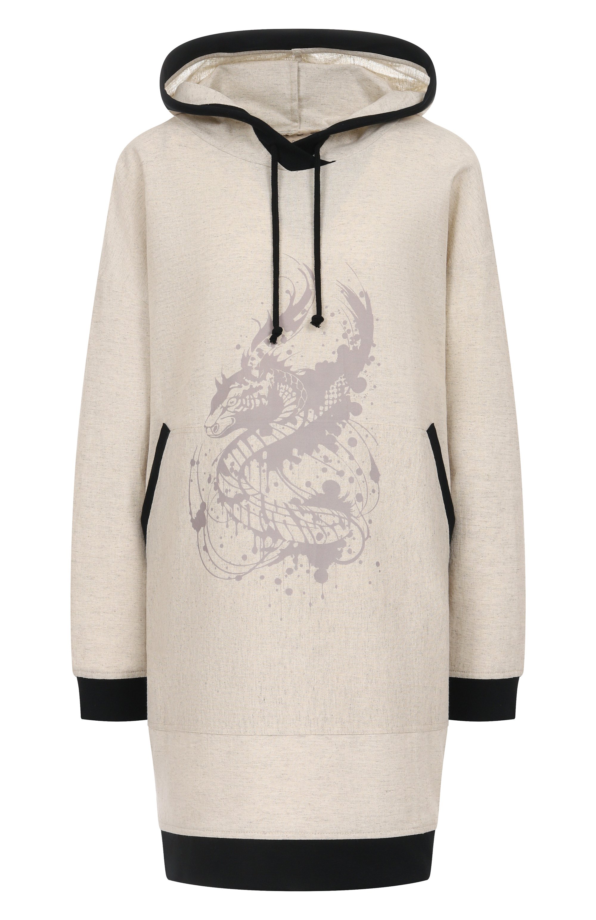 Льняное худи MIDGARD PARIS, арт. HD1801-LN-BJ/GR, фото 1