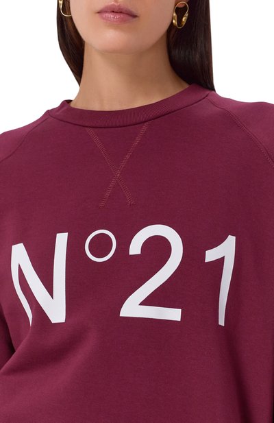 Хлопковый свитшот N21, арт. E041/6329, фото 5