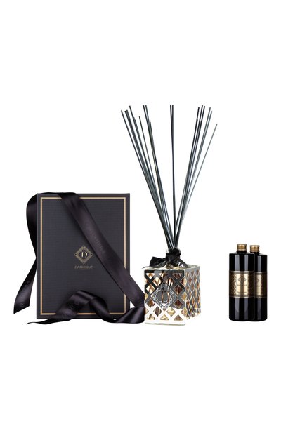 Набор efesto jewels platinum kirce (ваза 1000ml + рефил 2х500ml) DANHERA ITALY, арт. DANHEFESTO1000/PLATI/KIRC