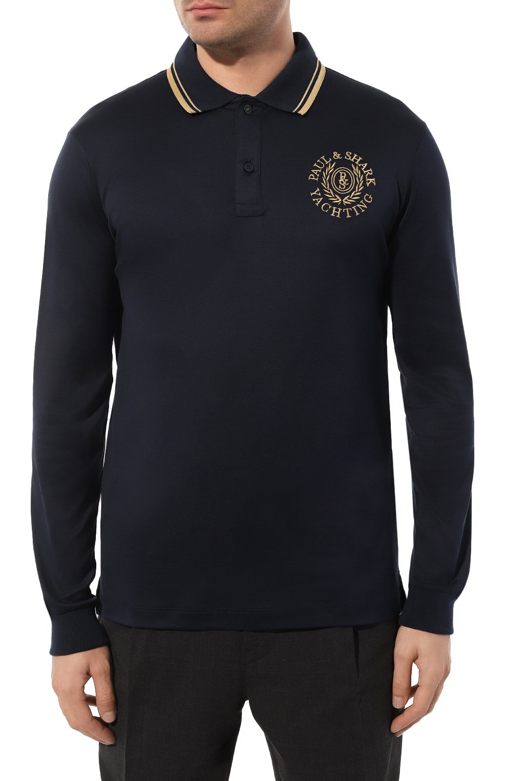 Хлопковое поло PAUL&SHARK, арт. 13311769, фото 3