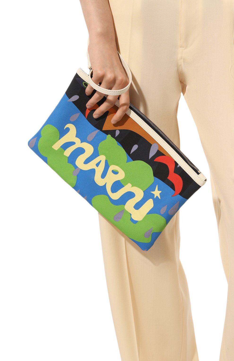 Клатч bey marni x no vacancy inn MARNI, арт. PHMP0036U0 P5763, фото 2