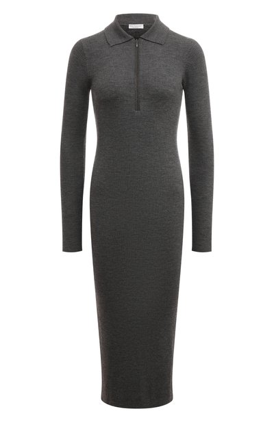 Женское шерстяное платье BRUNELLO CUCINELLI, арт. M14817A95