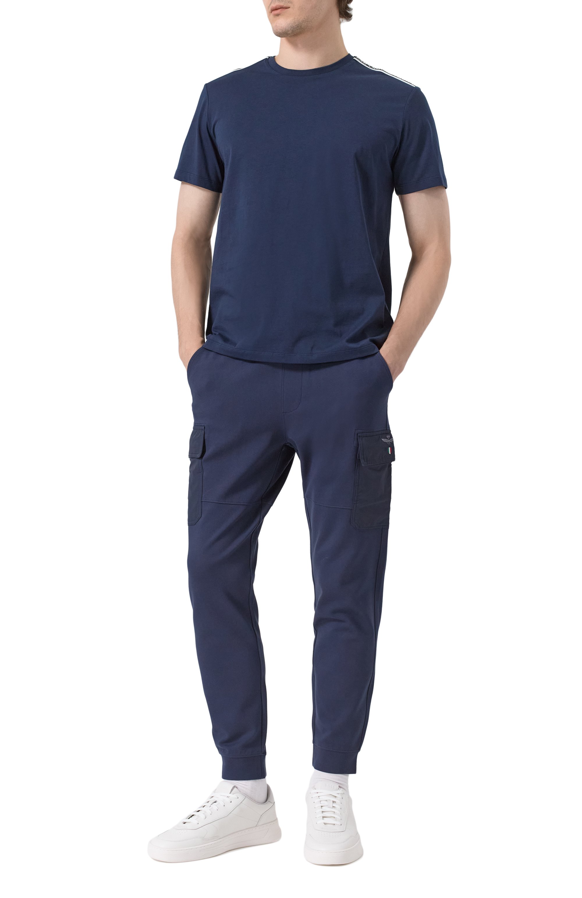 Джоггеры из вискозы AERONAUTICA MILITARE, арт. PF964F559, фото 2