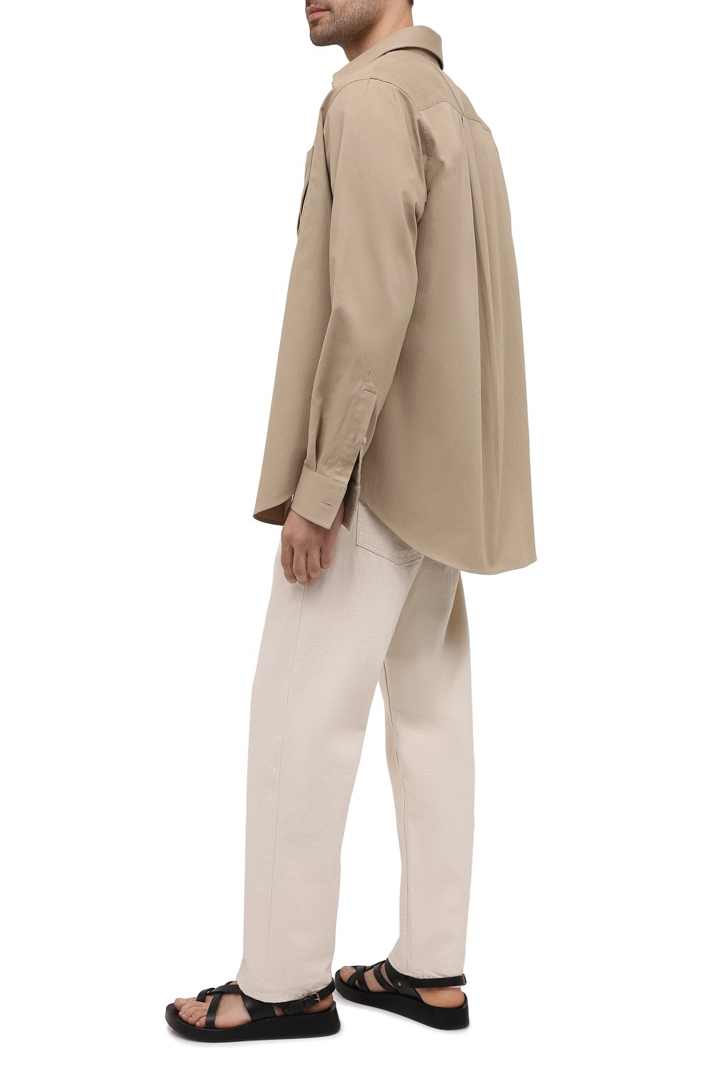 Кожаные сандалии SAINT LAURENT, арт. 649005/12K00, фото 2