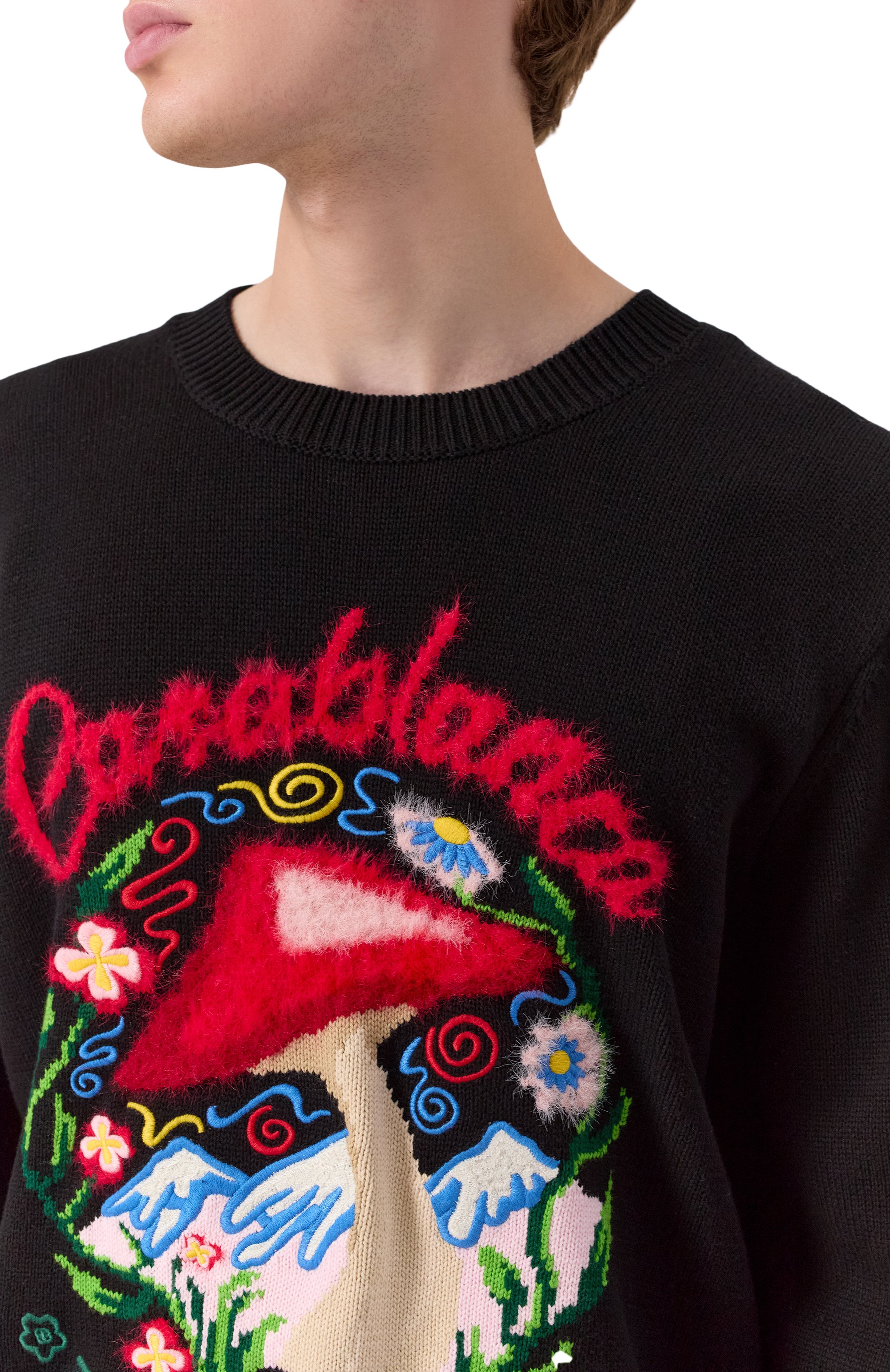 Хлопковый свитер CASABLANCA, арт. MPF25-KW-1118-01, фото 5