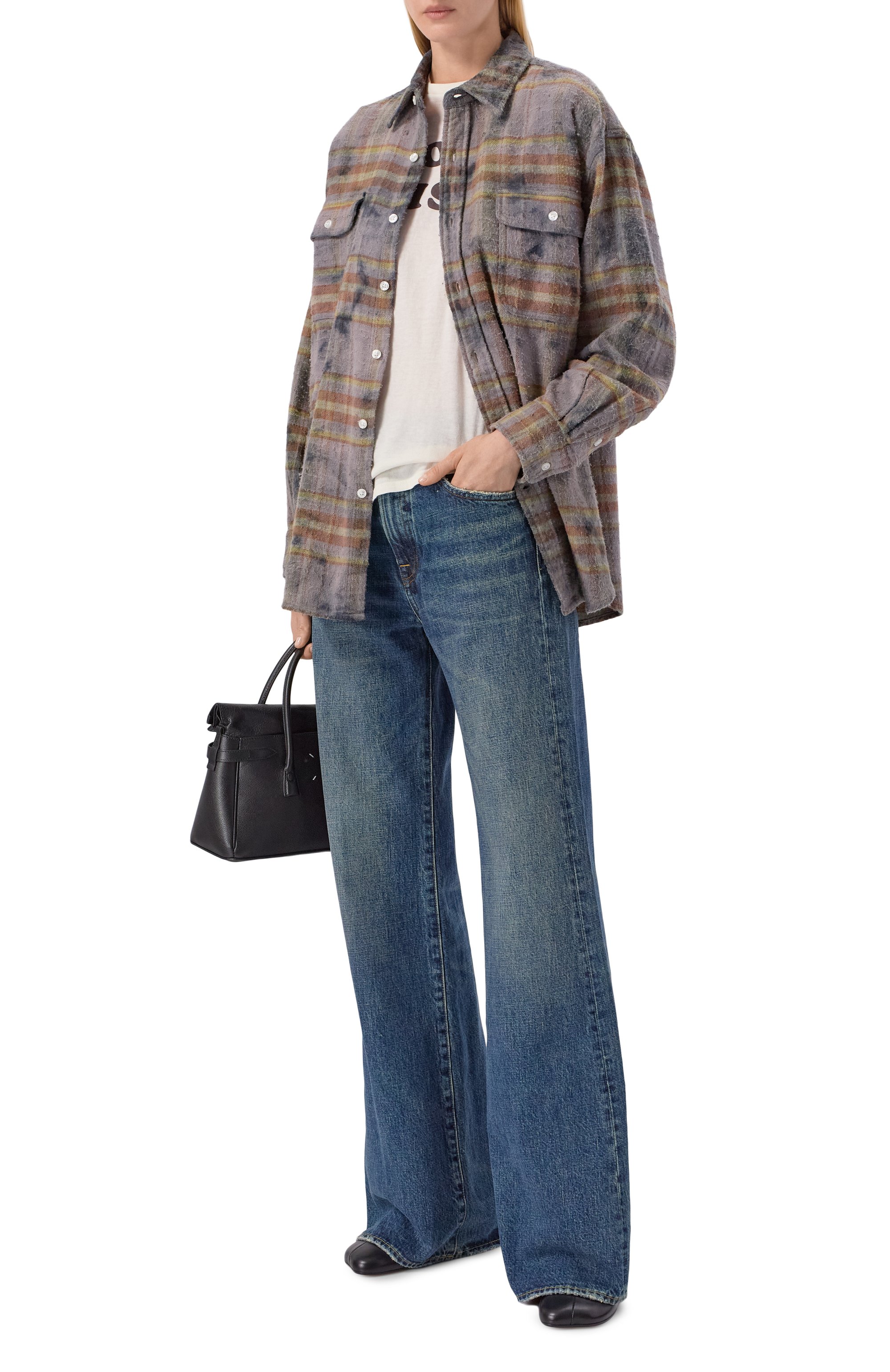 Джинсы charlotte R13, арт. R13WD188-D377B, фото 2