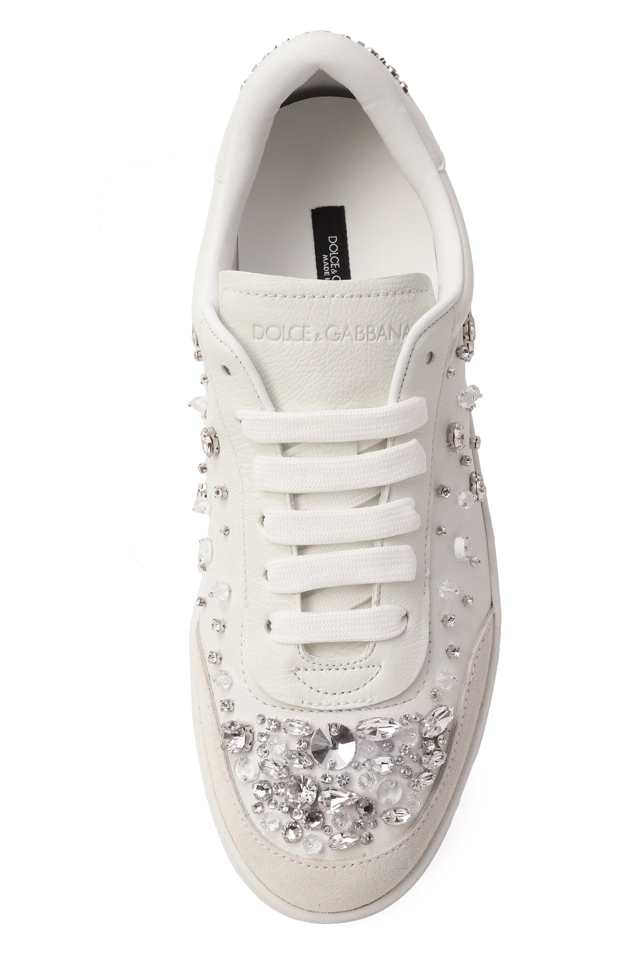 Кожаные кеды saint tropez DOLCE & GABBANA, арт. CK2379/AX251, фото 6