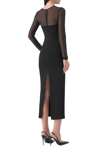 Платье UNDRESS CODE черного цвета по цене 35000 руб., арт. SLEEK SILH0UETTE DRESS, фото 3 Платье UNDRESS CODE, арт. SLEEK SILH0UETTE DRESS, фото 3