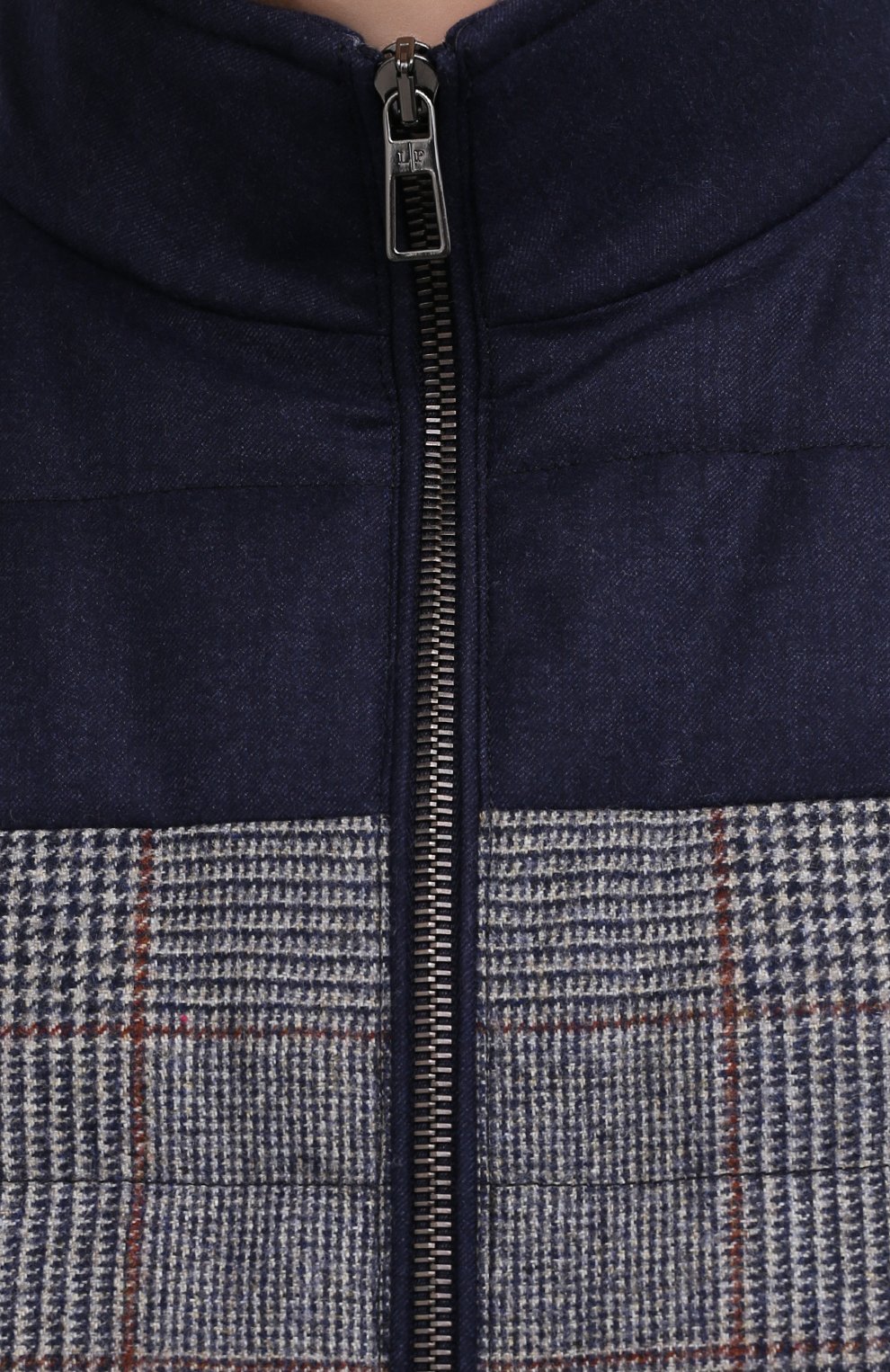 Пуховый жилет из шерсти и шелка LORO PIANA, арт. FAL8134, фото 5