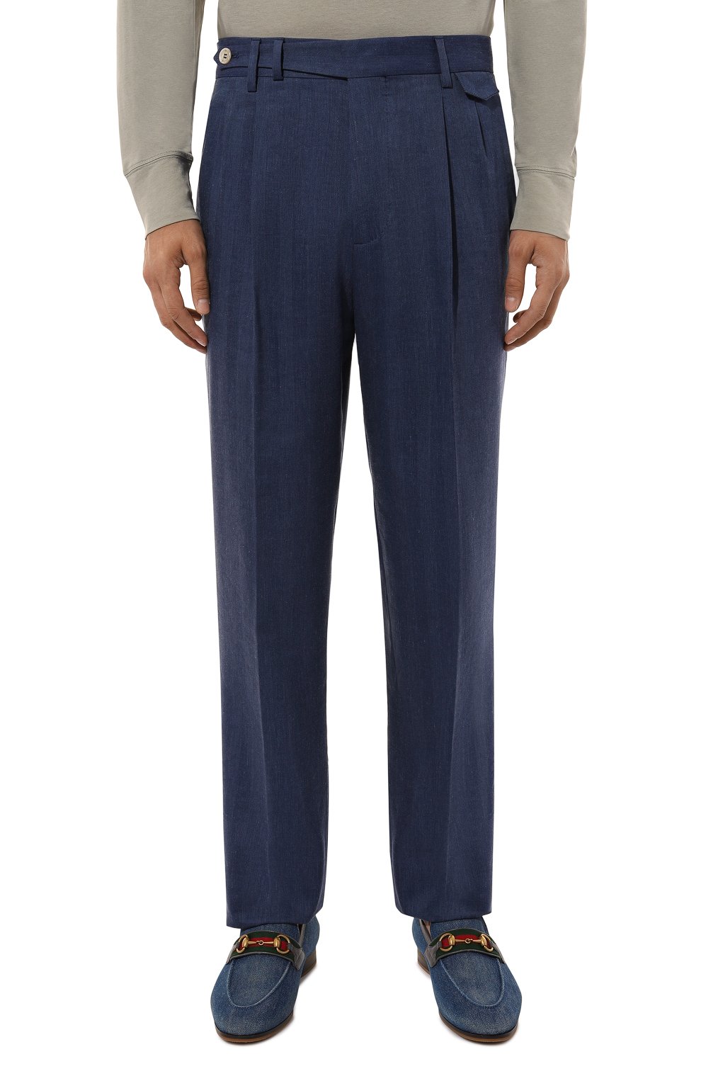 Костюм изо льна и шерсти BRUNELLO CUCINELLI, арт. MS465LDTR, фото 6